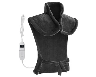 Tampon chauffant électrique pour le dos