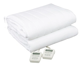 Coussin de matelas chauffé à 6 zones Queen King Size