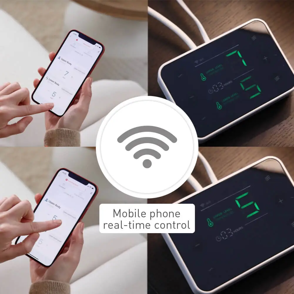 Details of WIFI CONNECTION Mobile Control Electric Underblankets Details of WIFI CONNECTION Mobile Control Electric Underblankets