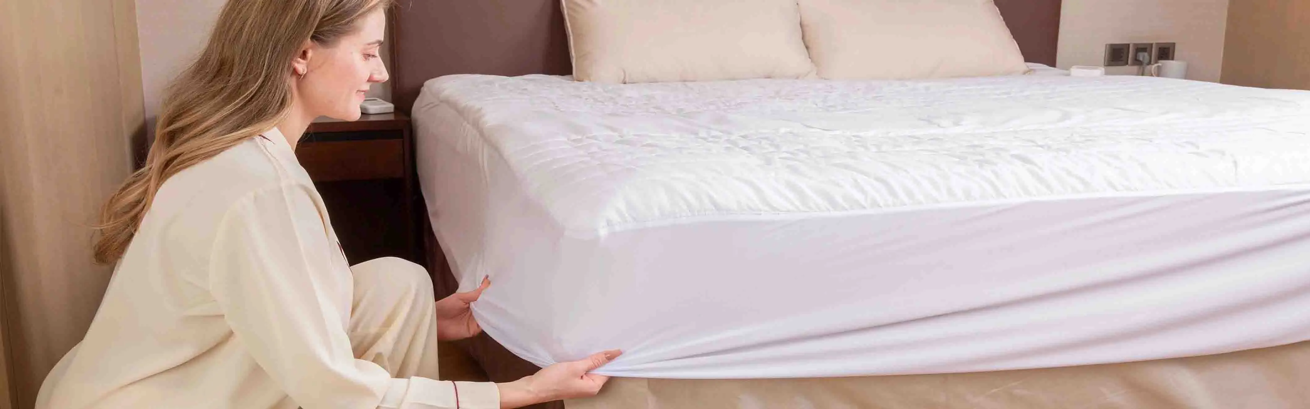 Tampon de matelas chauffé