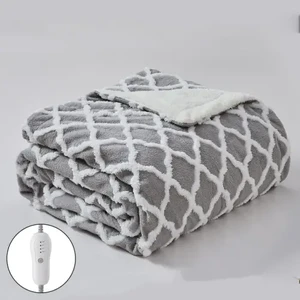 Lit simple lavable sur couverture électrique